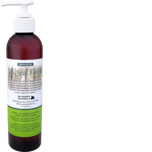Magical Forest Massage Oil/Personal Fragrance Oil 8 fl oz (227 ml) Pump - Picture 1 of 1